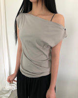ピュータ ドレープ ショートスリーブ Tシャツ