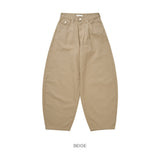 Peak stud back-pocket pants -2C