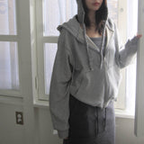 daily hood zip-up