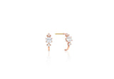 26SS★ Truly Essence 14K Stone Point Earrings
