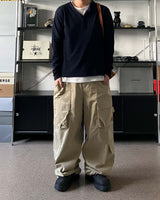 CT patch cargo cotton pants