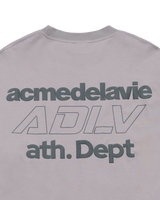 25FW ダブルレイヤーADLV長袖Tシャツ ライトグレー