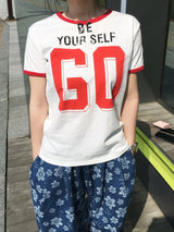 レトロGOリンガー半袖Tシャツ