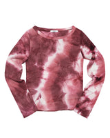 タイダイニット (BURGUNDY) 女性用