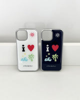 【MADE】 i ♥ サマーフォンケース (milk)