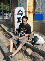 Whattime メッシュ 半袖 Tシャツ (2 Colors)