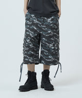 UTILITY CARGO CAMO SHORTS