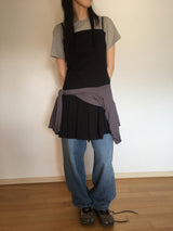 Shirring V-neck cardigan (4 colors)