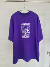 VENTIQUE スカルボードTシャツ 3color
