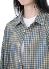 (UNISEX)スマートチェックシャツ(3colors)