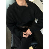 [Unisex] ショルダーボタンヘビーニット(5color)