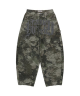 TOOTH JAM WIDE DENIM PANTS (CAMO) F26QD150