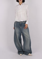 DIA EYELET DENIM