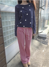 dot raglan tee