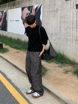 Patch corduroy carpenter denim