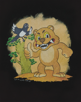 25FW ブラウン AC ベア 半袖Tシャツ