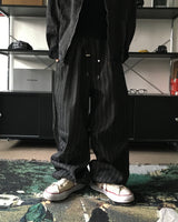 HD two-pin tuck striped pants (2C)