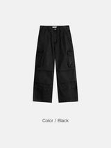 ウォッシュ加工デュアルポケットパンツ – S, M, L (3 Colors)