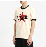 エッセンシャルスタンダード半袖リンガーTシャツ アンダースタークリーム