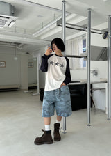 CAMO HALF BERMUDA PANTS