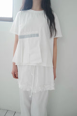 half pleats T (2c)