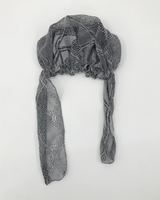 Node punched hair scarf (2color)