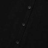 KIRSH PLAIN SEE THROUGH CROP CARDIGAN - BLACK       