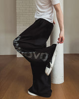 Vasque Lettering Wide Sweatpants