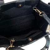 Oliver Color Stitch Big Cross & Tote Bag (Black)