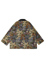 Flower Jacquard Half Jacket (multi)