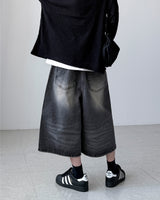 Error Washed Bermuda Denim