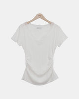 Milke Lace Short Sleeve T-Shirt