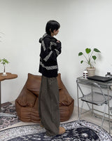 Liden Cowichan Knit Hooded Zip-Up