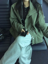 Kyoa High-Neck String Field Jacket