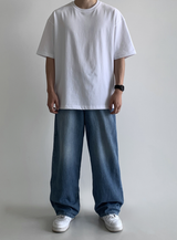 Essential Overfit Cotton Short Sleeve Tee
