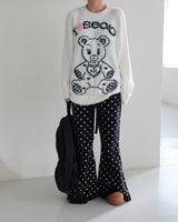 Kitchee bear oversized knitwear