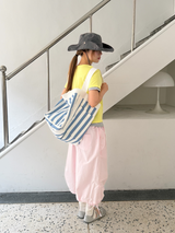 nice banding bermuda pants