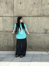 [Ritcore MADE] Mini Dot Wide Denim Pants (2c)
