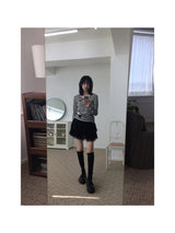 Lace High Knee Socks (3color)