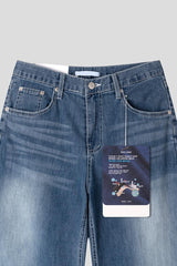 ASCLO クールエバークリースセミワイドデニムパンツ(3color)