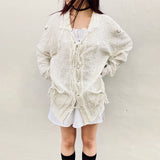 LACE-UP SHIRDIGAN