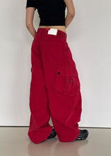 POCKET BUTTON CARGO PANTS