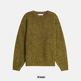 [wool 10%] ハガブルツートーンミックスモヘアニット