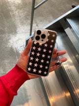 [BLACK] WHITE STARRR Jell Hard Case / TREEFORFIVE345