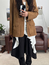 LAP FLARE SKIRT
