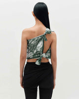 Layered Wrap Tie _ BLACK