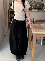 BY Dot Slim Crop Short Sleeve T-shirt (3color)