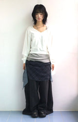 Basic Leaf Banding Pants