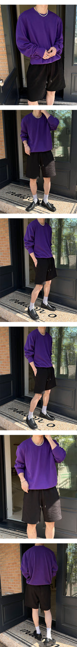 [S/S] Soft round neck knit sleeves(4color)