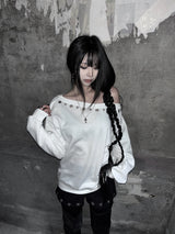 シティアイレットオフショルダーmtm (fleece-lined / 4color)